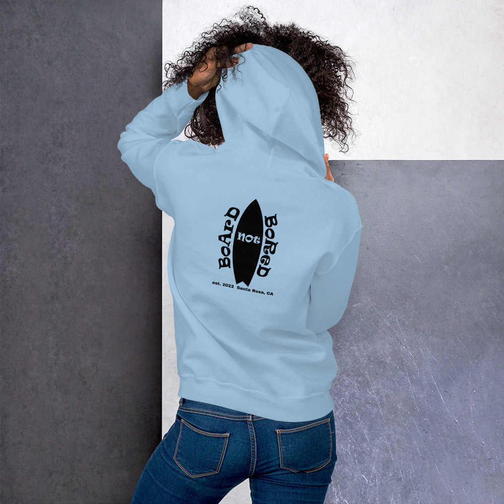 Unisex Hoodie, Blue Logo