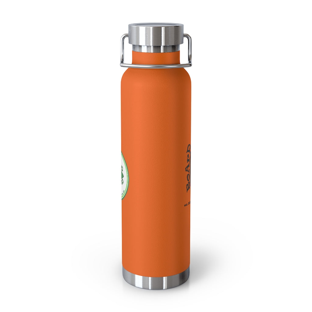 22oz Vacuum Insulated Bottle - Green Logo