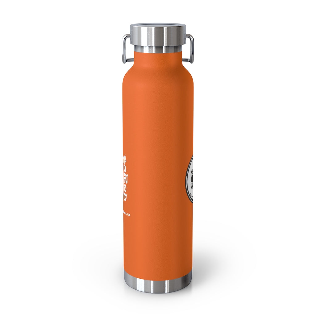 22oz Vacuum Insulated Bottle - Black Logo