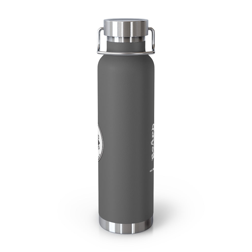 22oz Vacuum Insulated Bottle - Black Logo