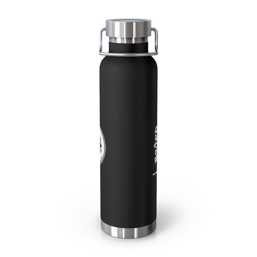 22oz Vacuum Insulated Bottle - Black Logo