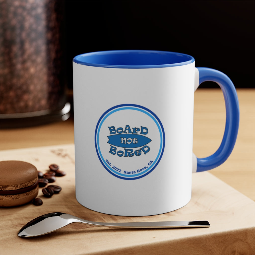 11oz Accent Mug - Blue