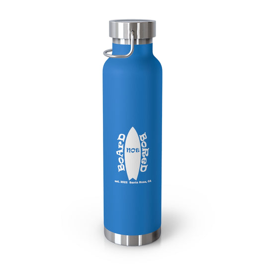 22oz Vacuum Insulated Bottle - Blue Logo