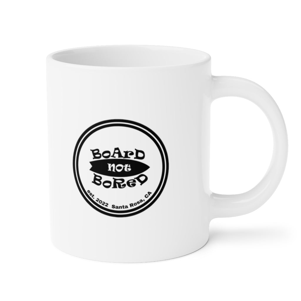 Ceramic Mugs (11oz\15oz\20oz) - Black Logo