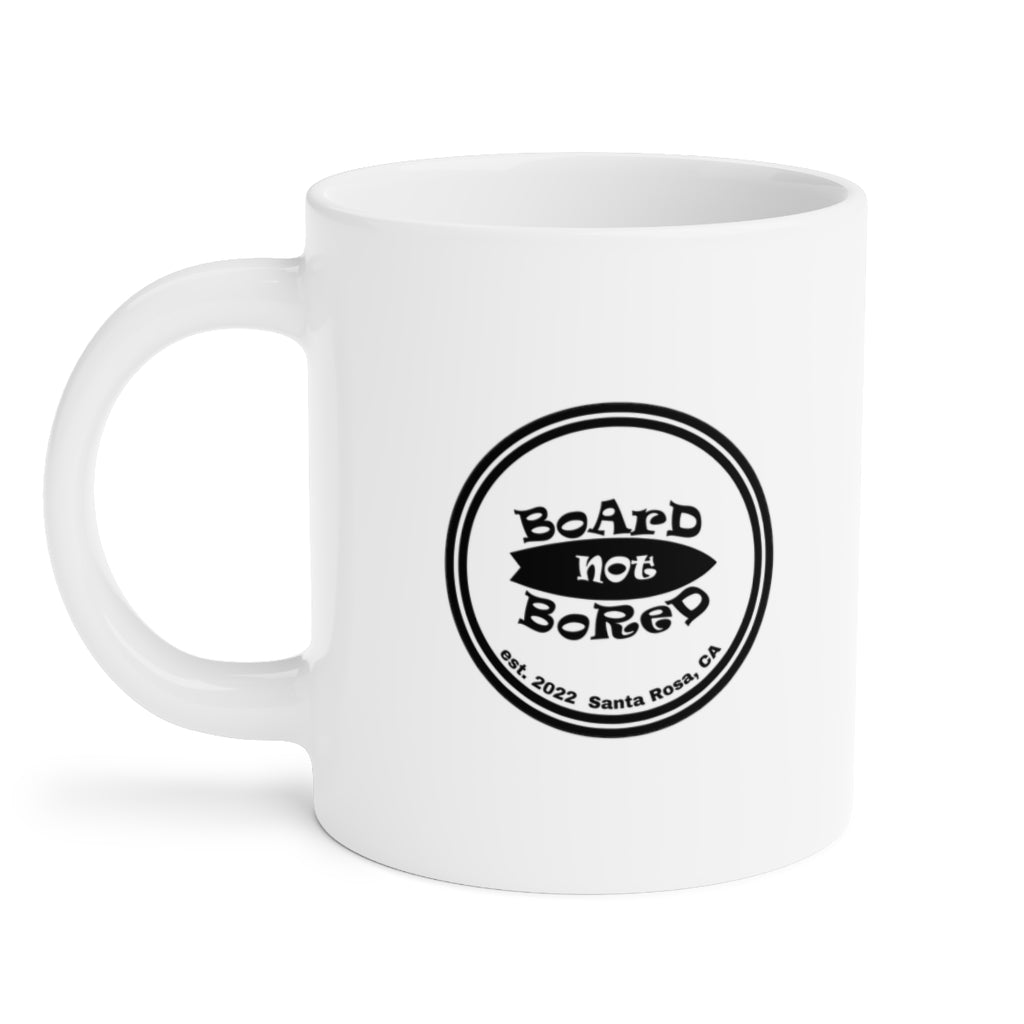 Ceramic Mugs (11oz\15oz\20oz) - Black Logo