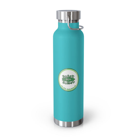 22oz Vacuum Insulated Bottle - Green Logo