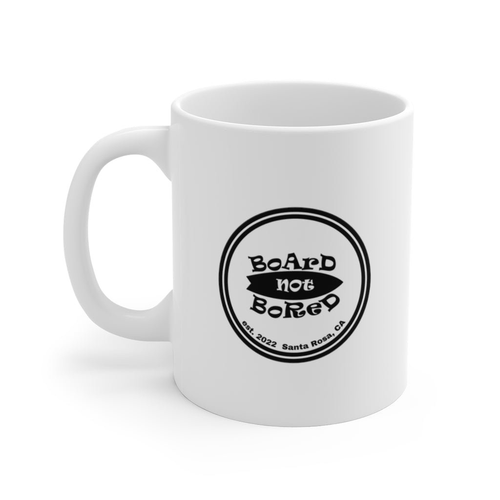 Ceramic Mugs (11oz\15oz\20oz) - Black Logo