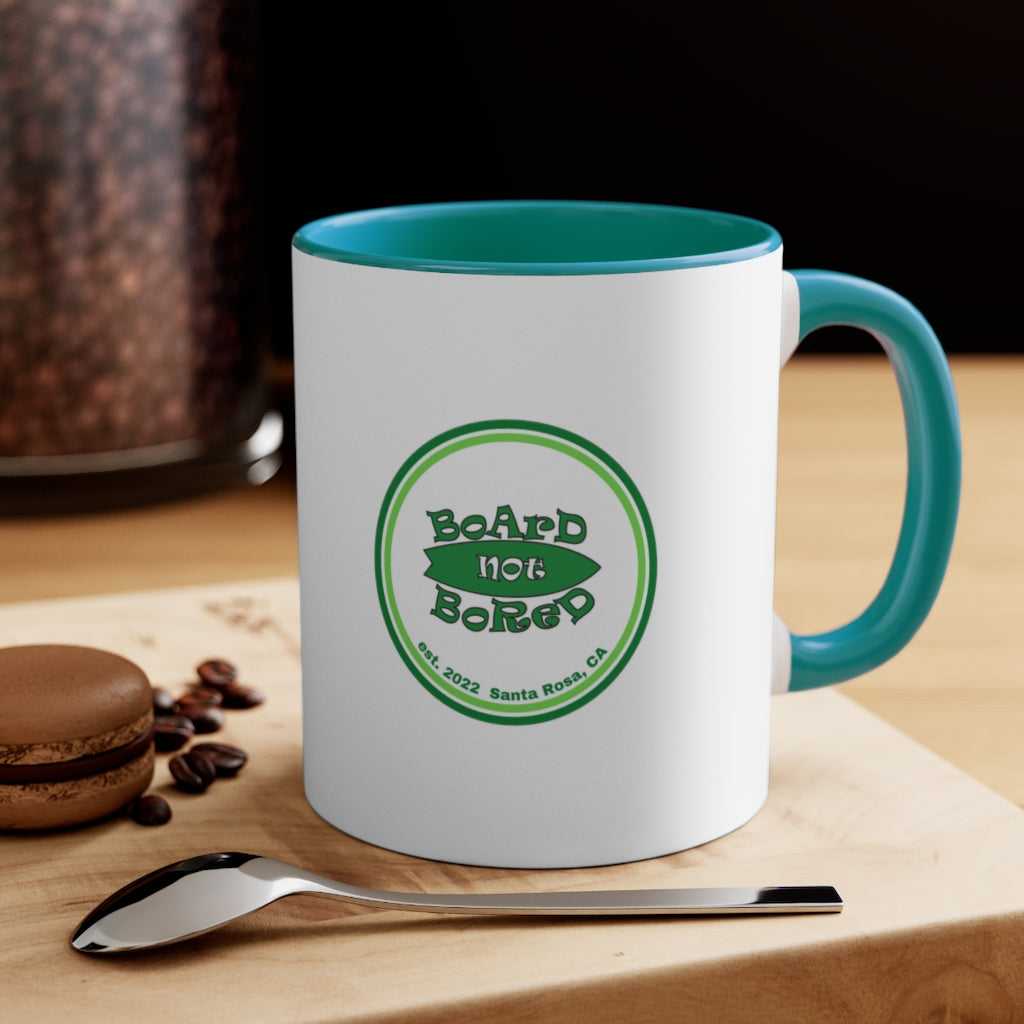 11oz Accent Mug - Green