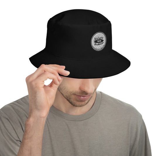 Bucket Hat, Black Logo