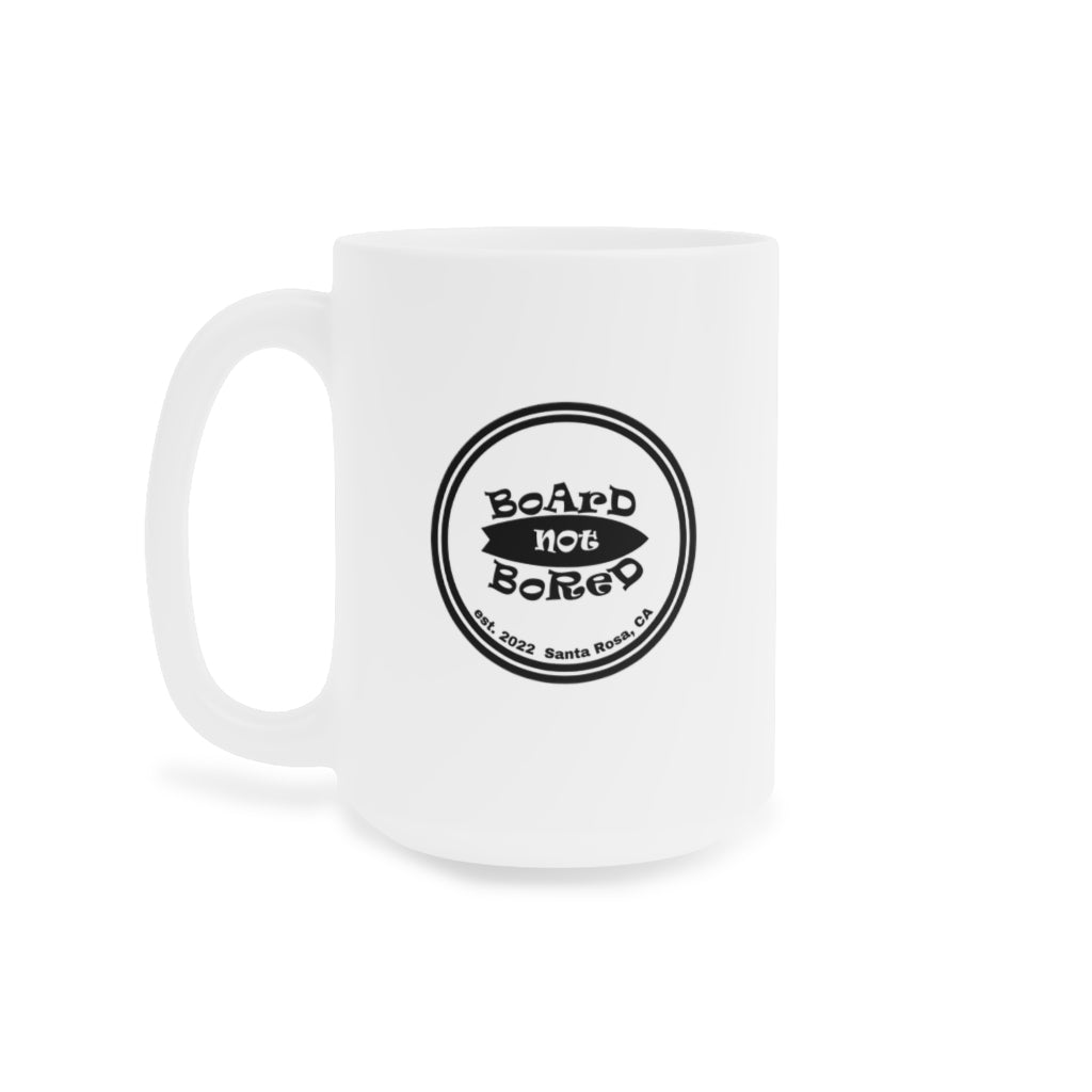 Ceramic Mugs (11oz\15oz\20oz) - Black Logo