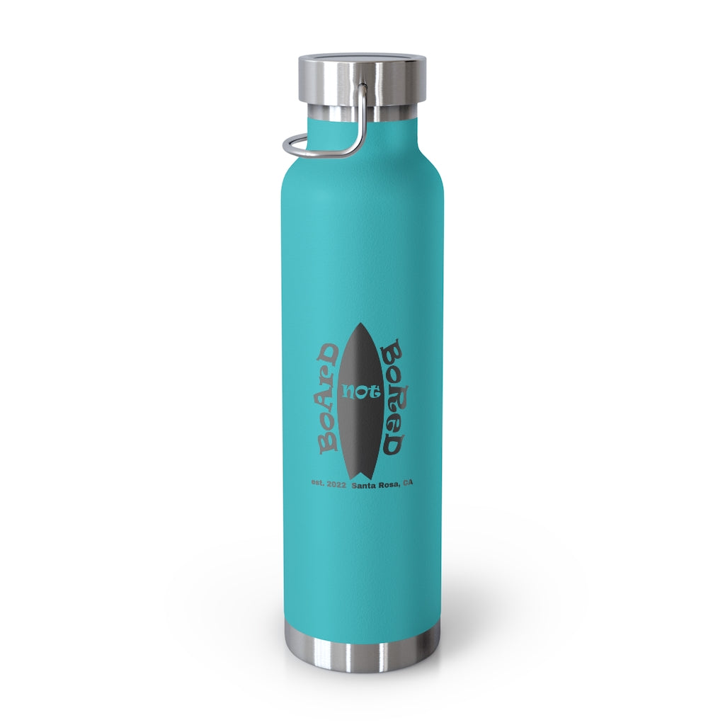 22oz Vacuum Insulated Bottle - Green Logo