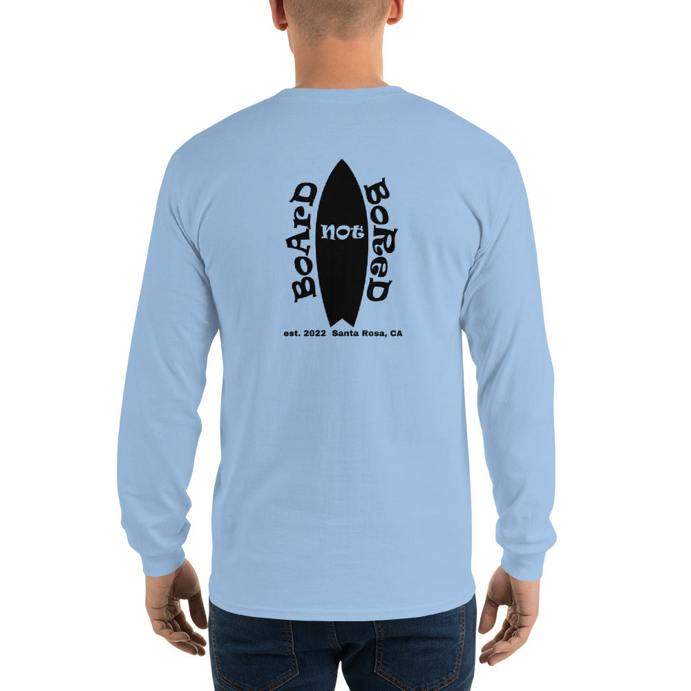 Long Sleeve Shirt, Blue Logo