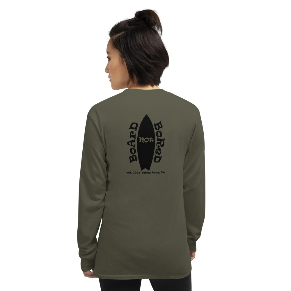 Long Sleeve Shirt, Green Logo