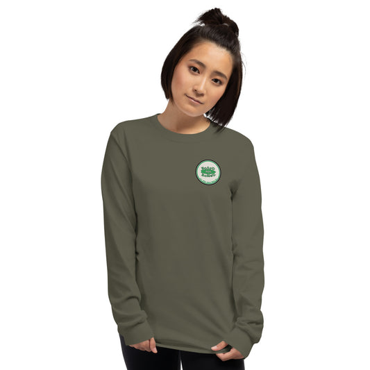 Long Sleeve Shirt, Green Logo