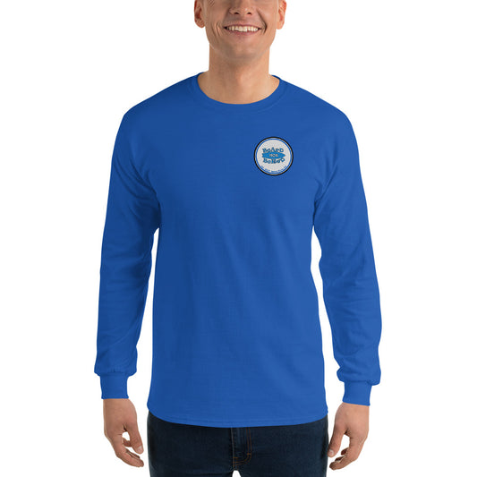 Long Sleeve Shirt, Blue Logo