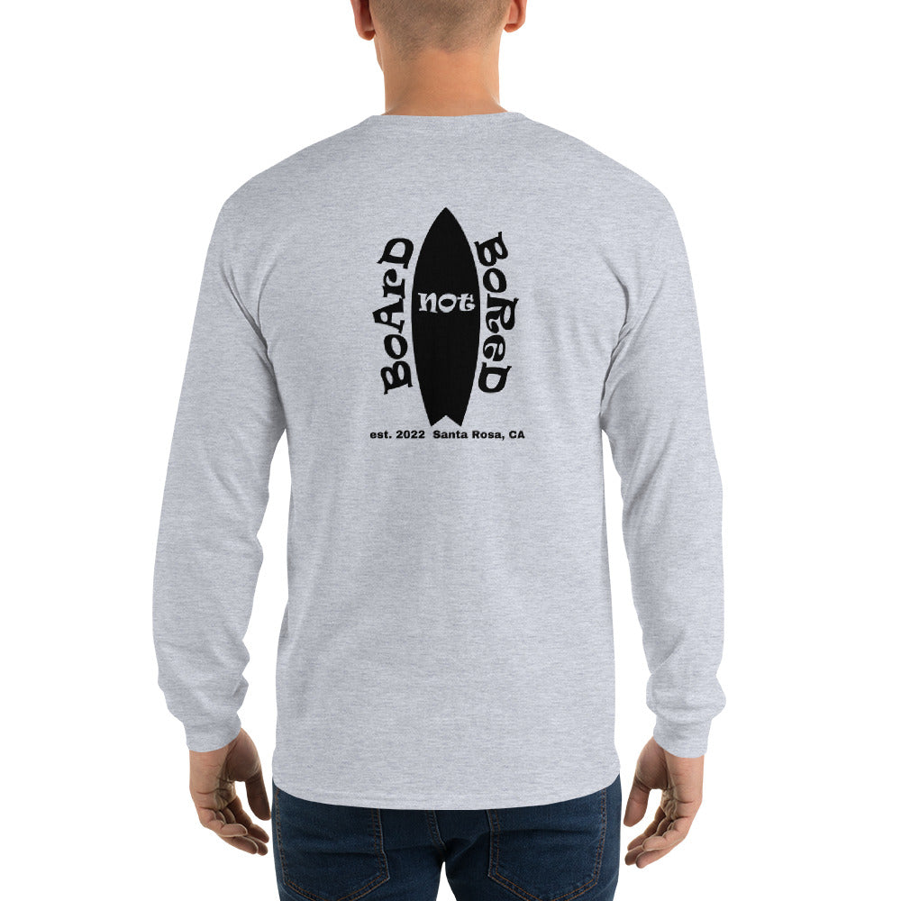 Long Sleeve Shirt, Blue Logo