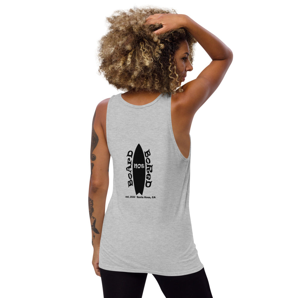 Unisex Tank Top, Black Logo