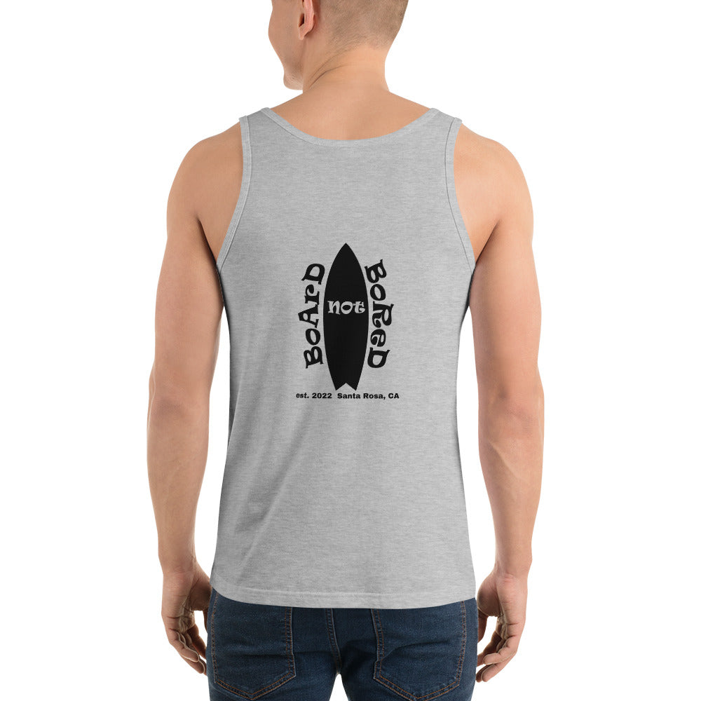 Unisex Tank Top, Blue Logo