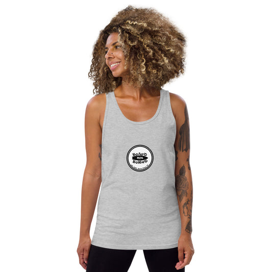 Unisex Tank Top, Black Logo