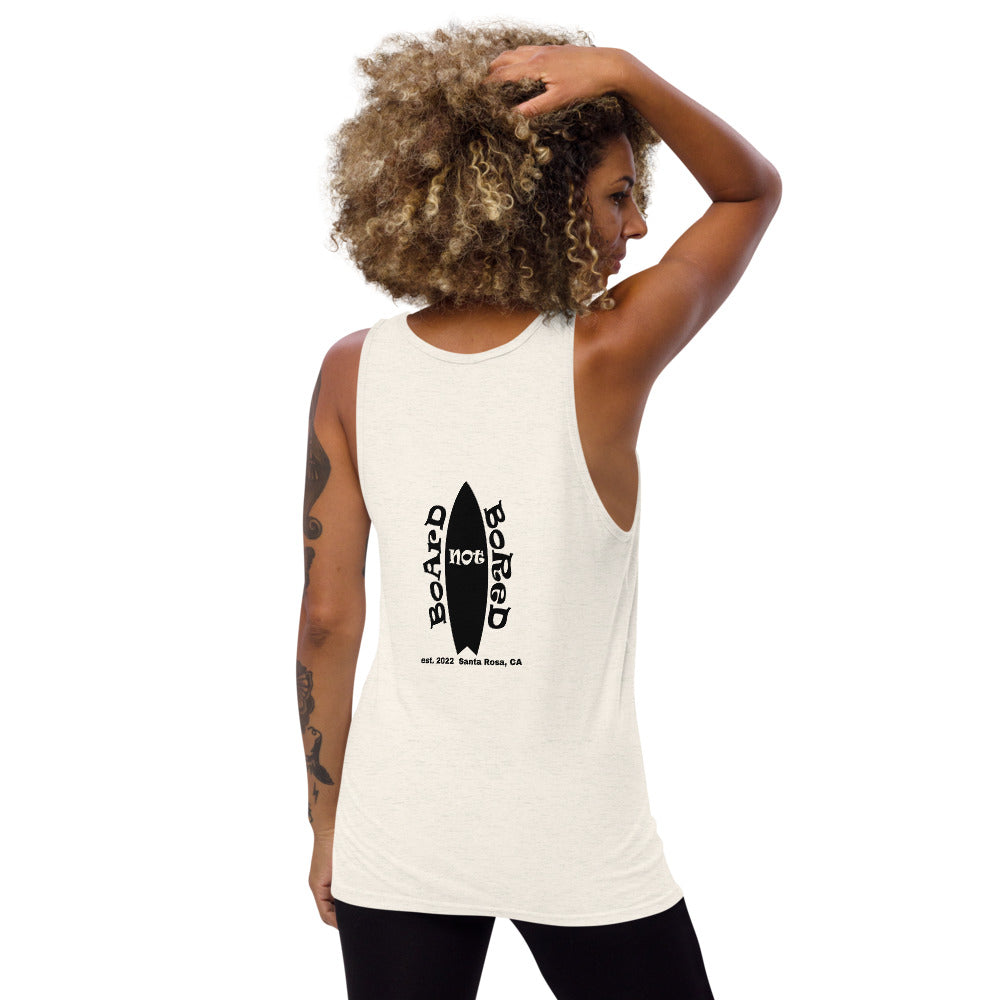 Unisex Tank Top, Black Logo