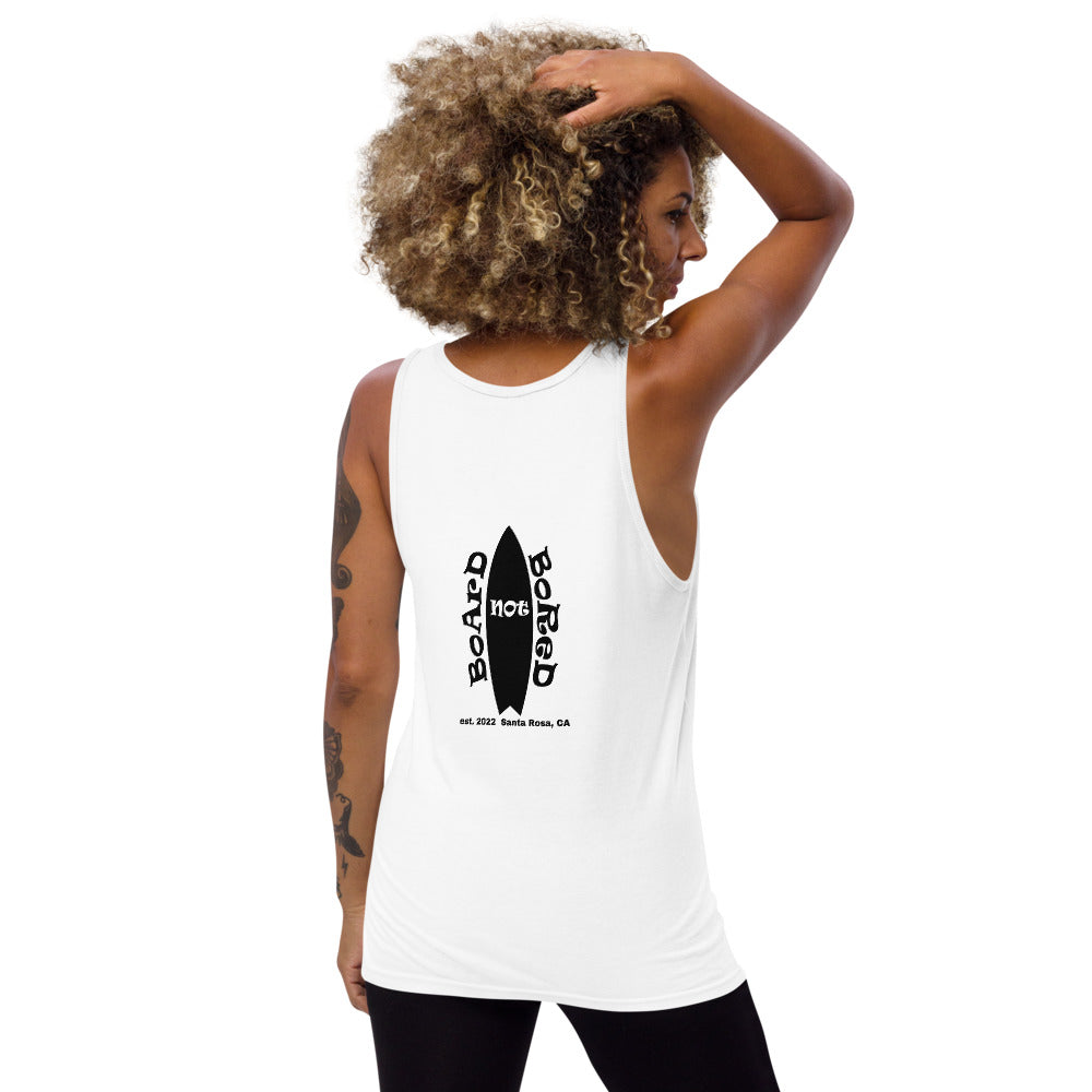 Unisex Tank Top, Black Logo