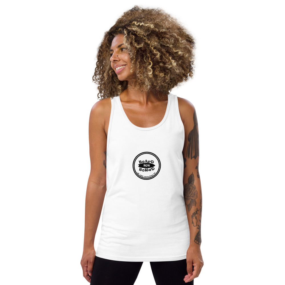 Unisex Tank Top, Black Logo