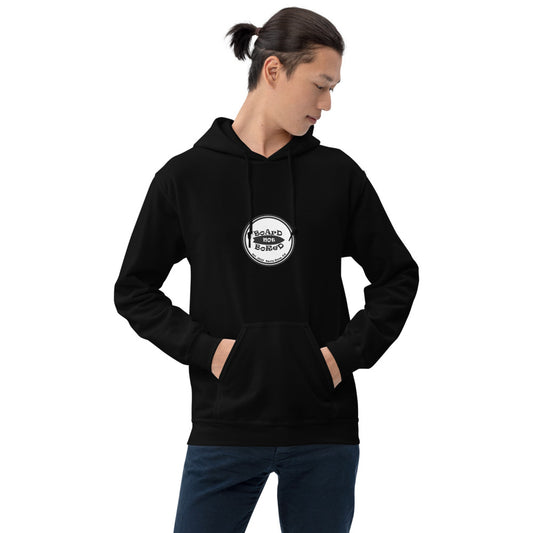 Unisex Hoodie, White Logo