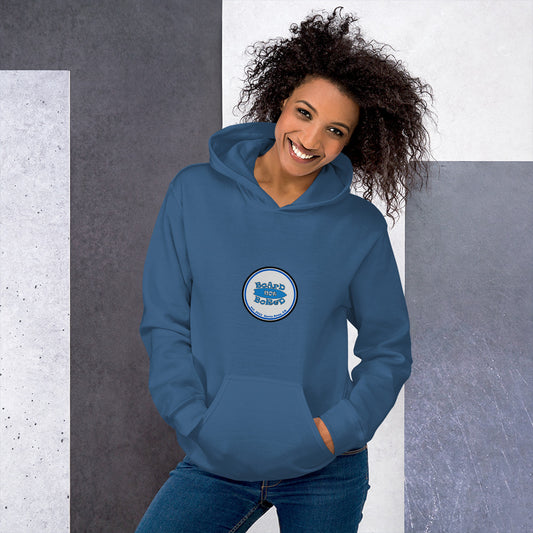 Unisex Hoodie, Blue Logo