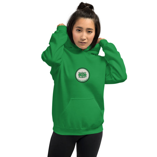 Unisex Hoodie, Green Logo