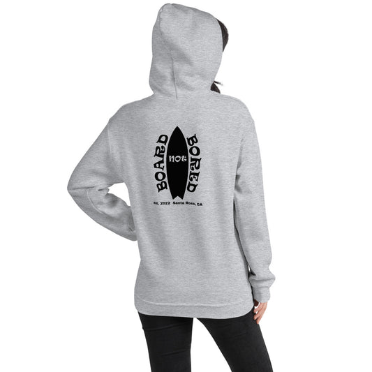 Unisex Hoodie, Black Logo