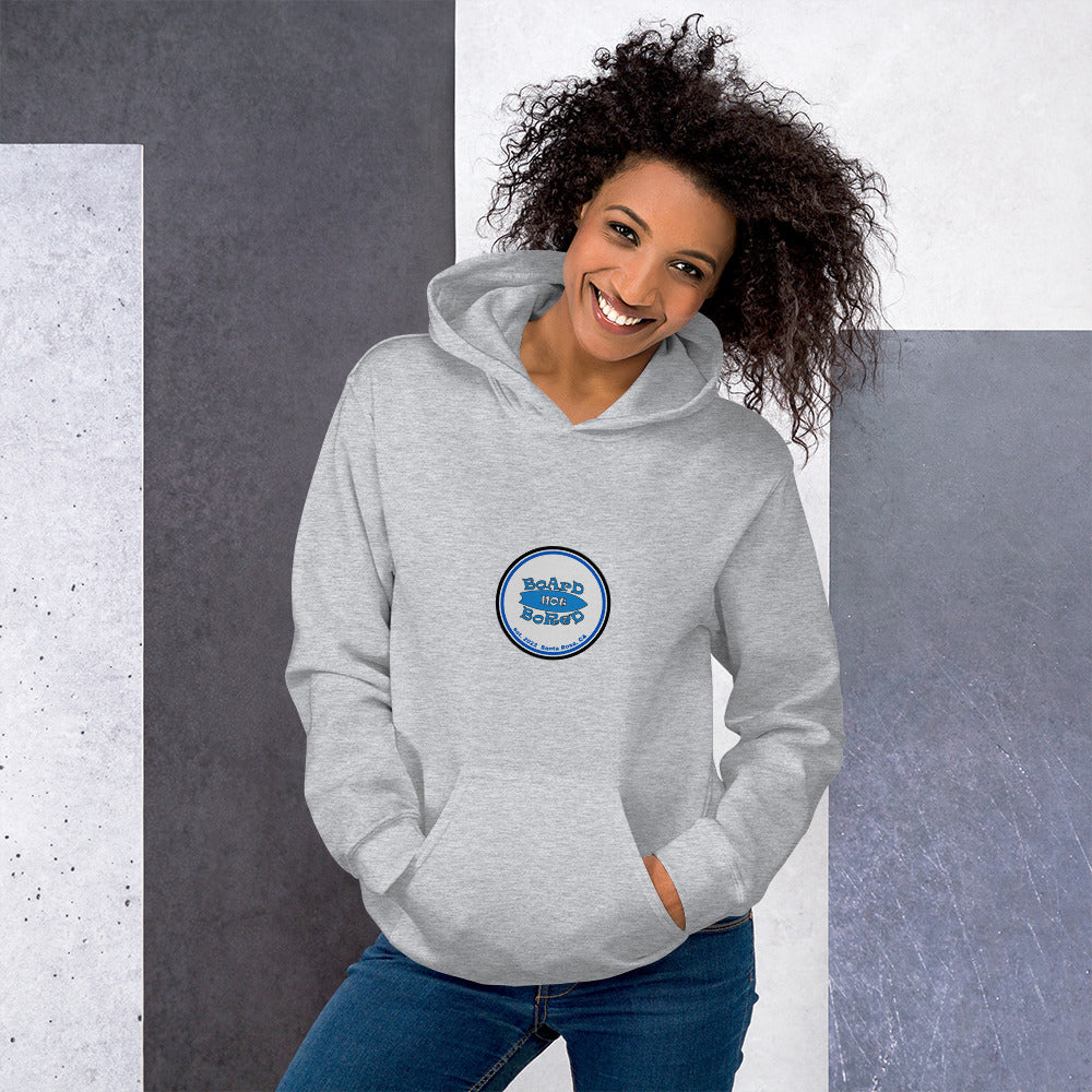 Unisex Hoodie, Blue Logo