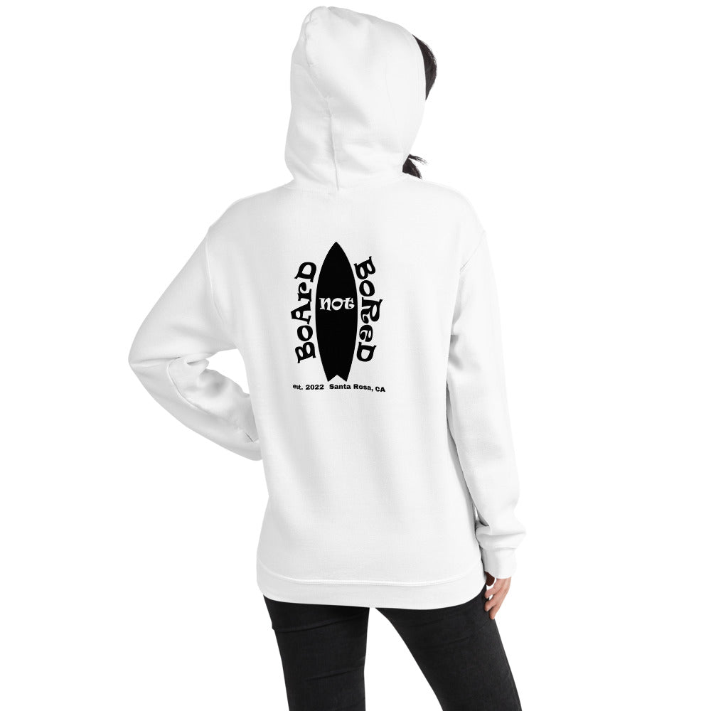 Unisex Hoodie, Black Logo