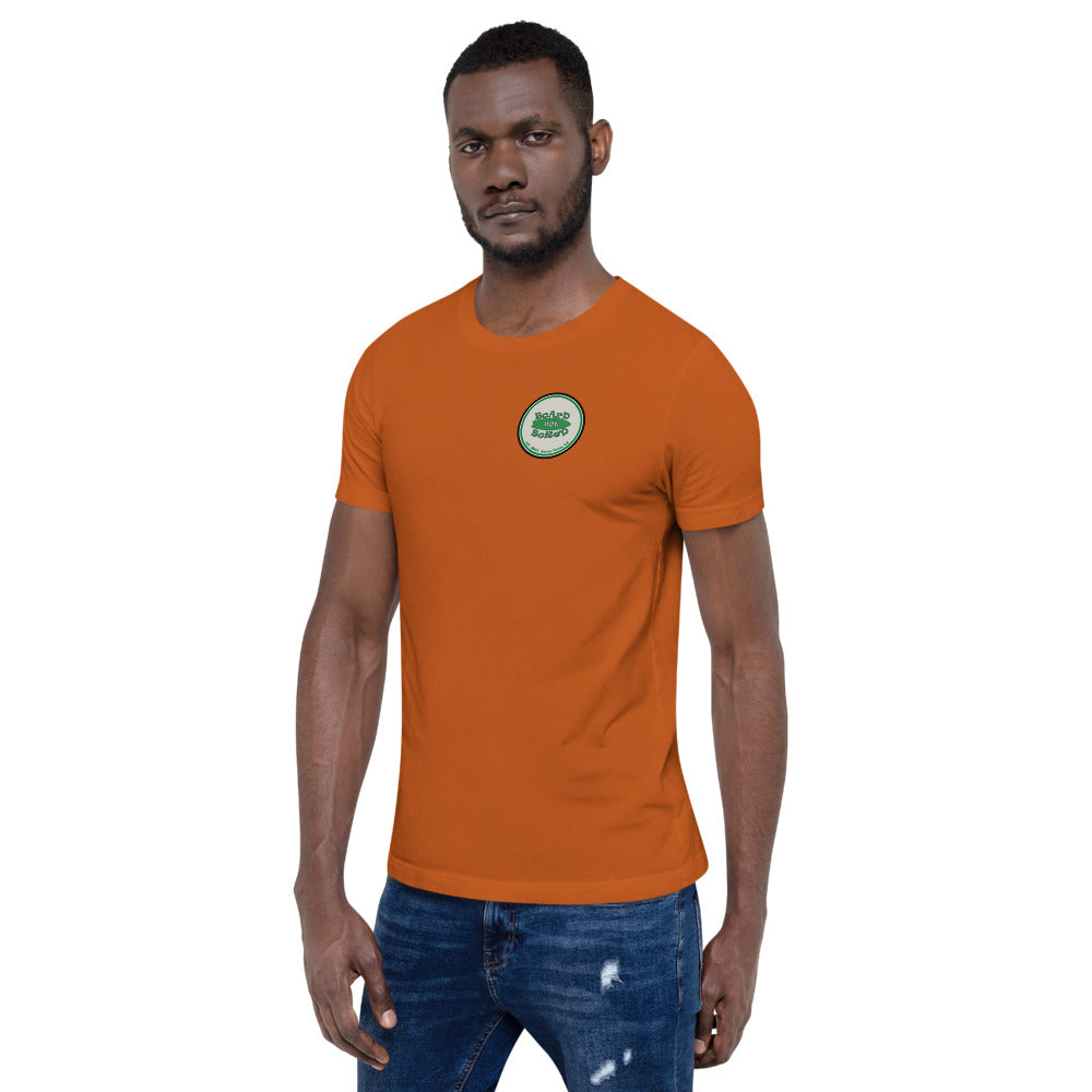 Short-Sleeve Unisex T-Shirt, Green Logo