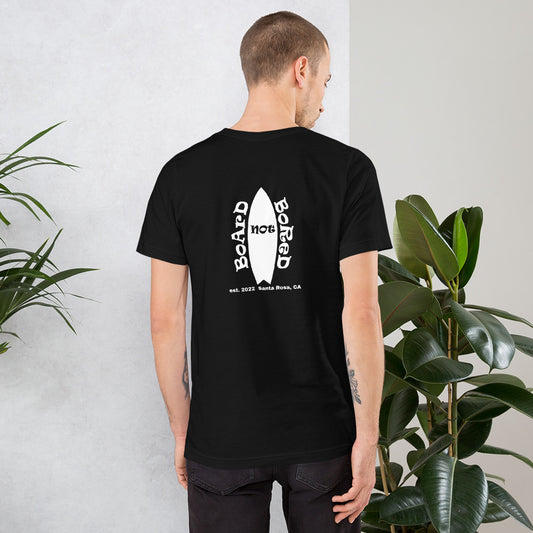 Short-Sleeve Unisex T-Shirt, White Logo