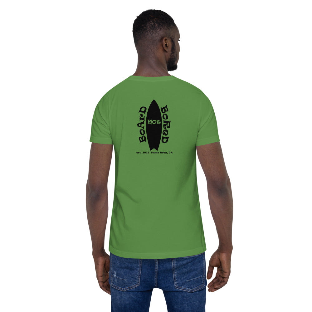 Short-Sleeve Unisex T-Shirt, Green Logo