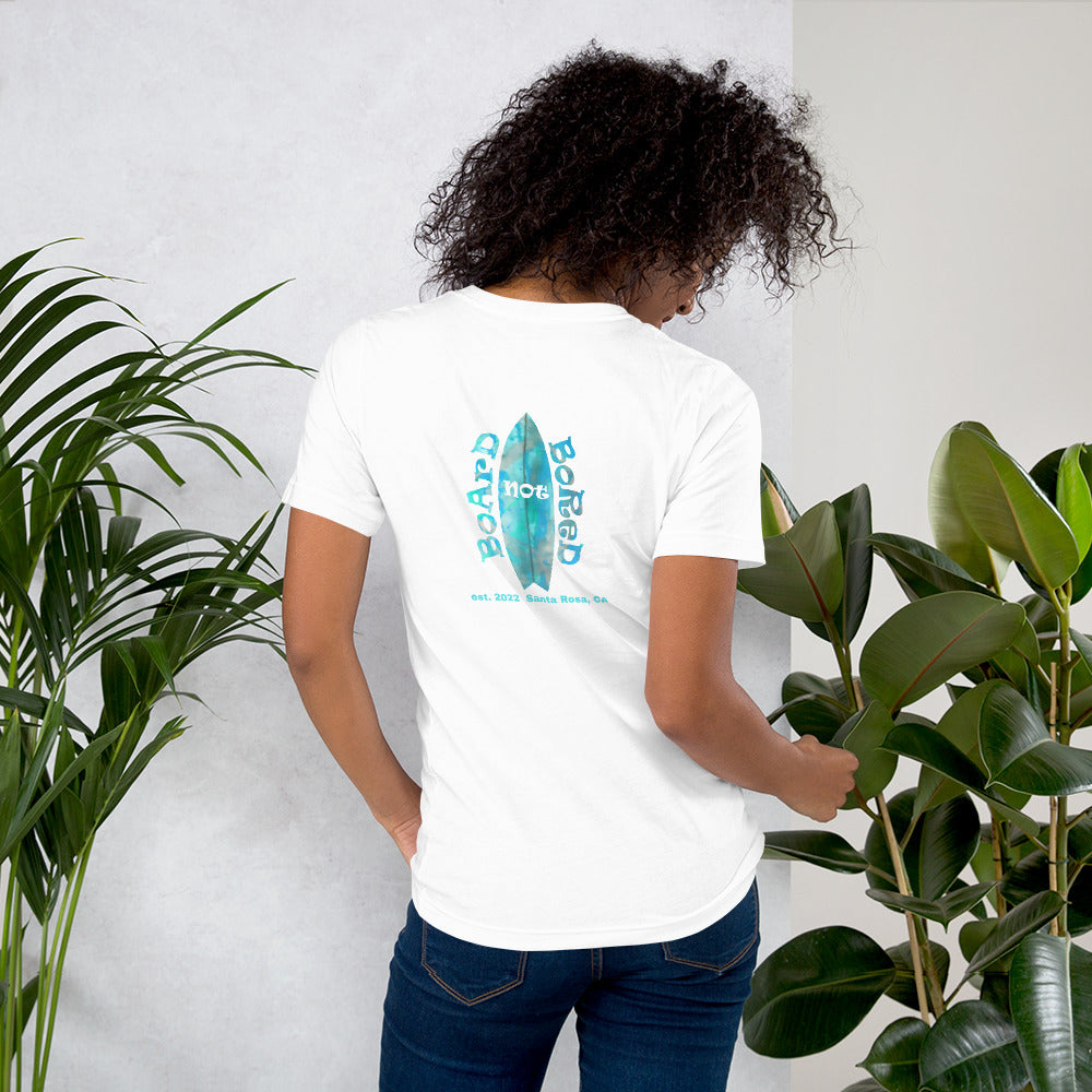 Short-Sleeve Unisex T-Shirt, Swirl Logo