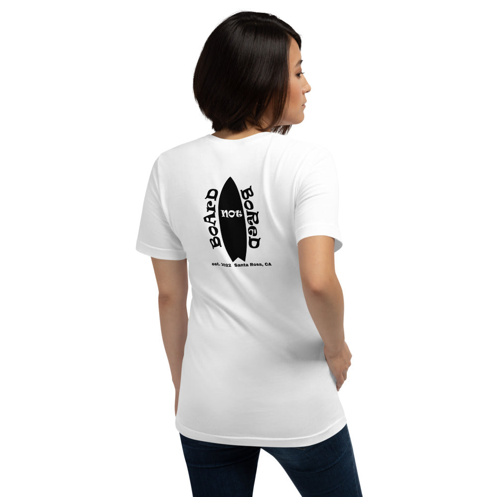 Short-Sleeve Unisex T-Shirt, Black Logo