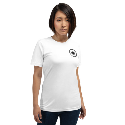 Short-Sleeve Unisex T-Shirt, Black Logo